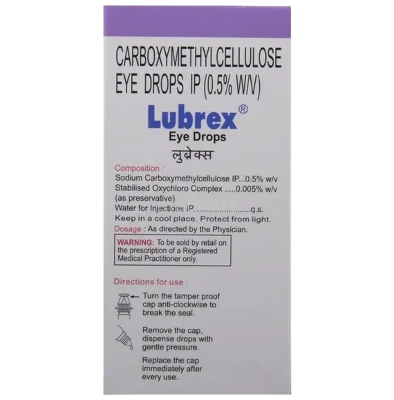 lubrex eye drops 10 ml